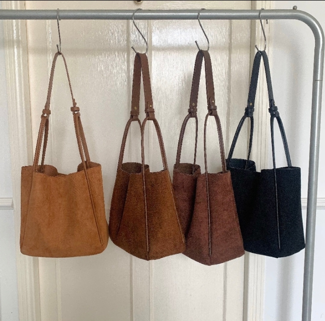 2WAYスエード調パイピングビッグバッグ | 詳細画像11