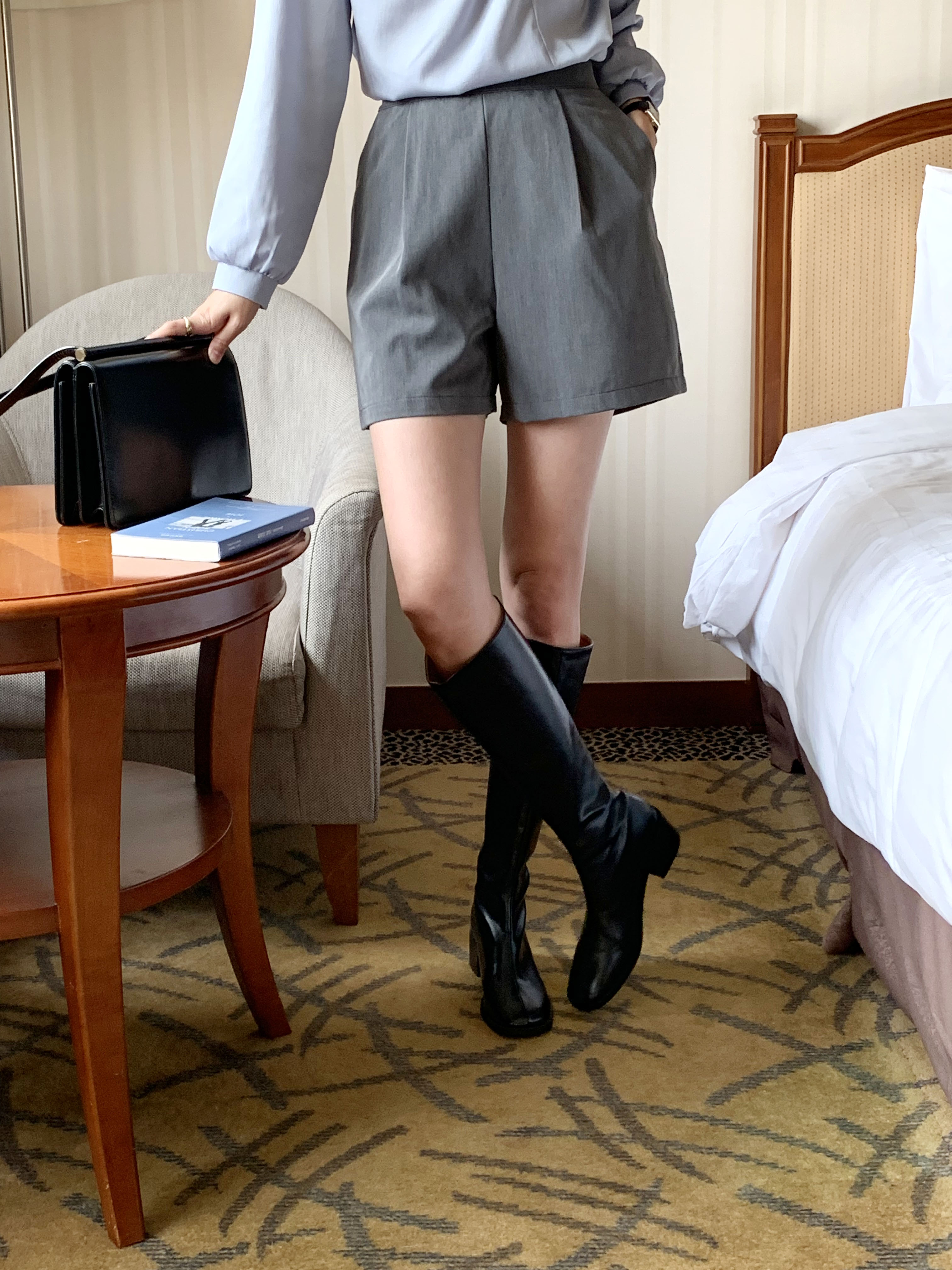 バックゴムタックショートパンツ | 詳細画像6
