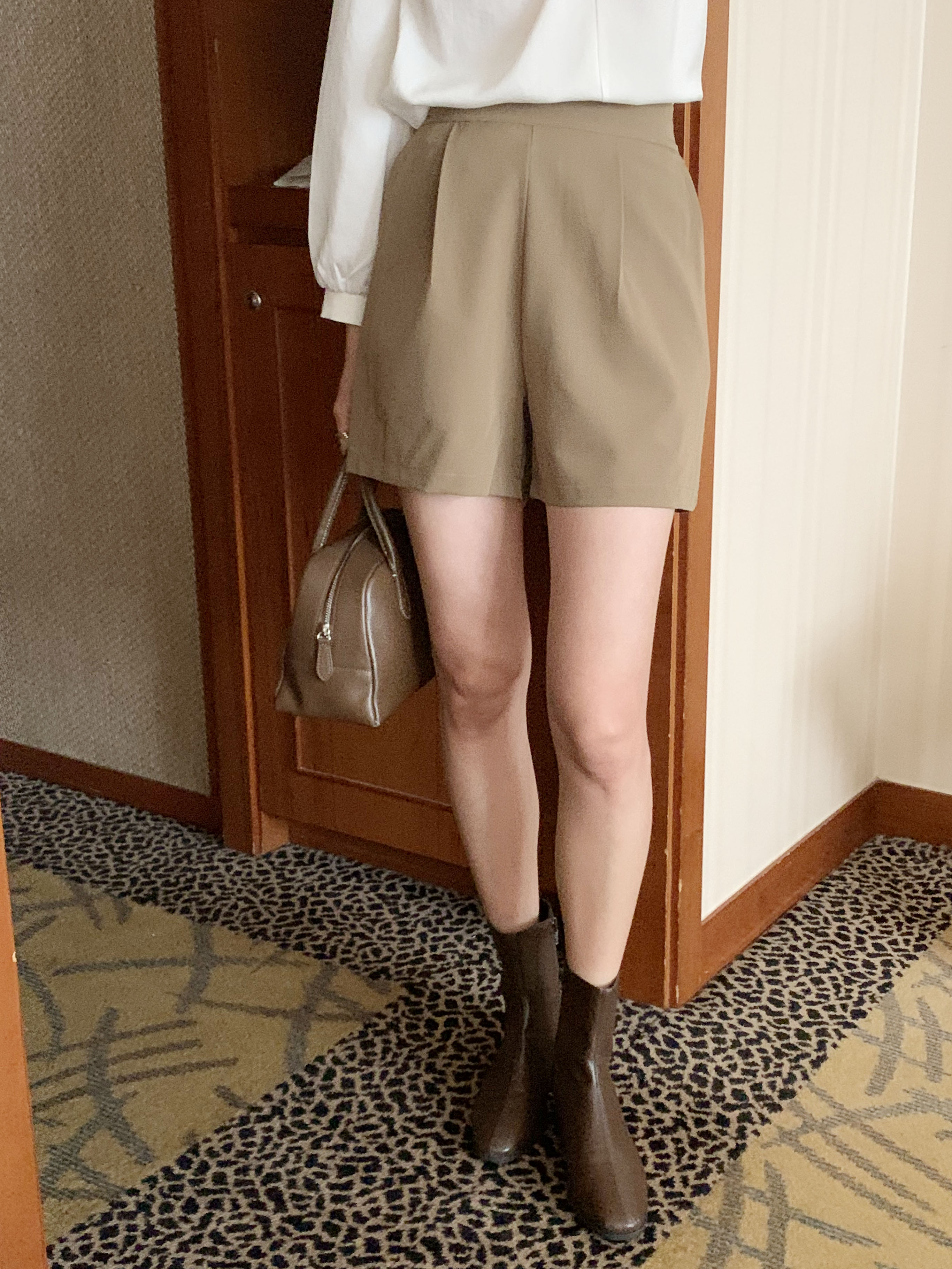 バックゴムタックショートパンツ | 詳細画像12