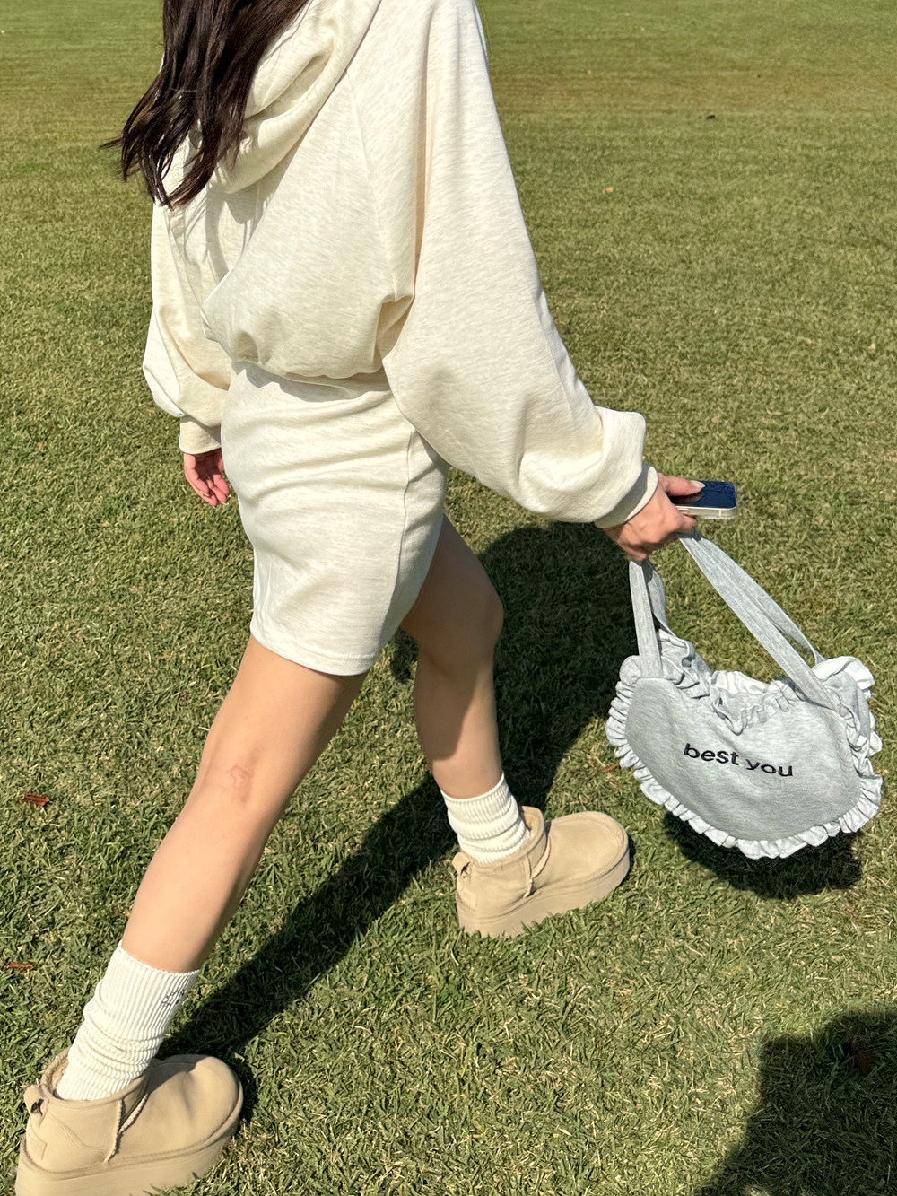 パーカースウェットワンピース | 詳細画像10