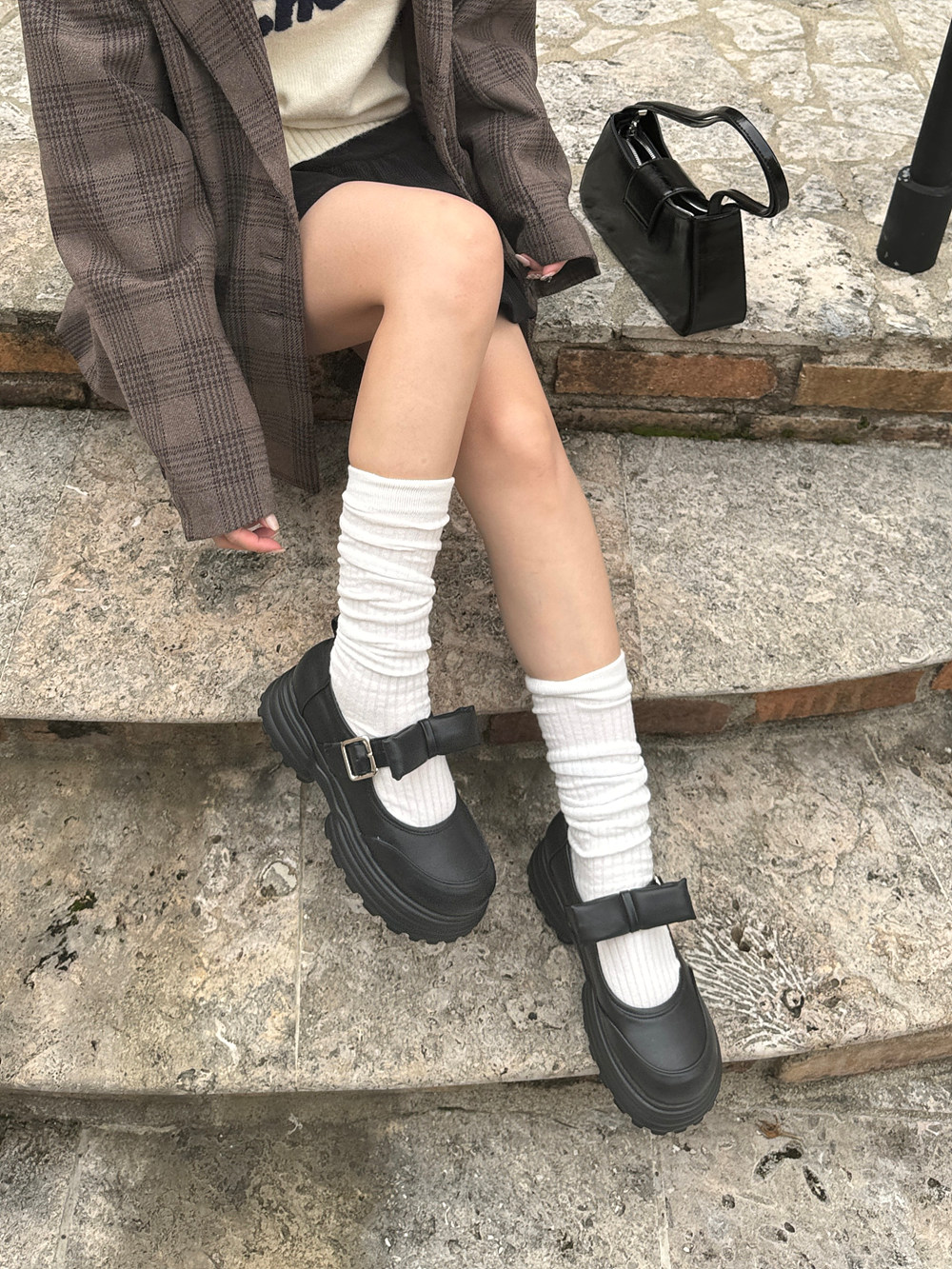 DIANA Lsize リボン×ストラップの大人フェミニンフラットミュール♪ 靴