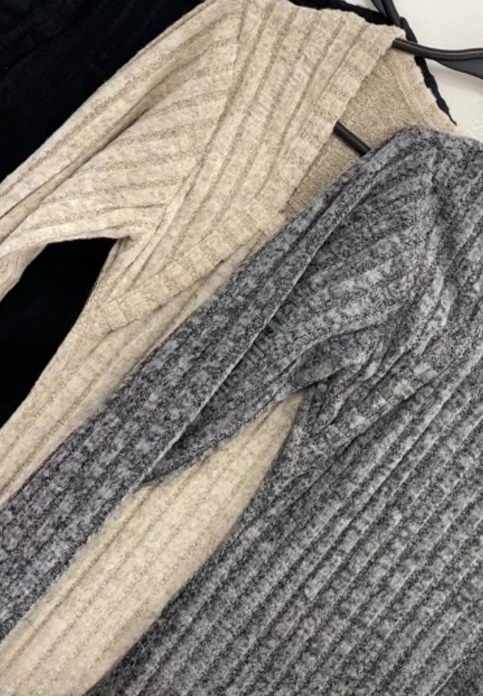 ボレロネックリブAラインワンピース | 詳細画像16