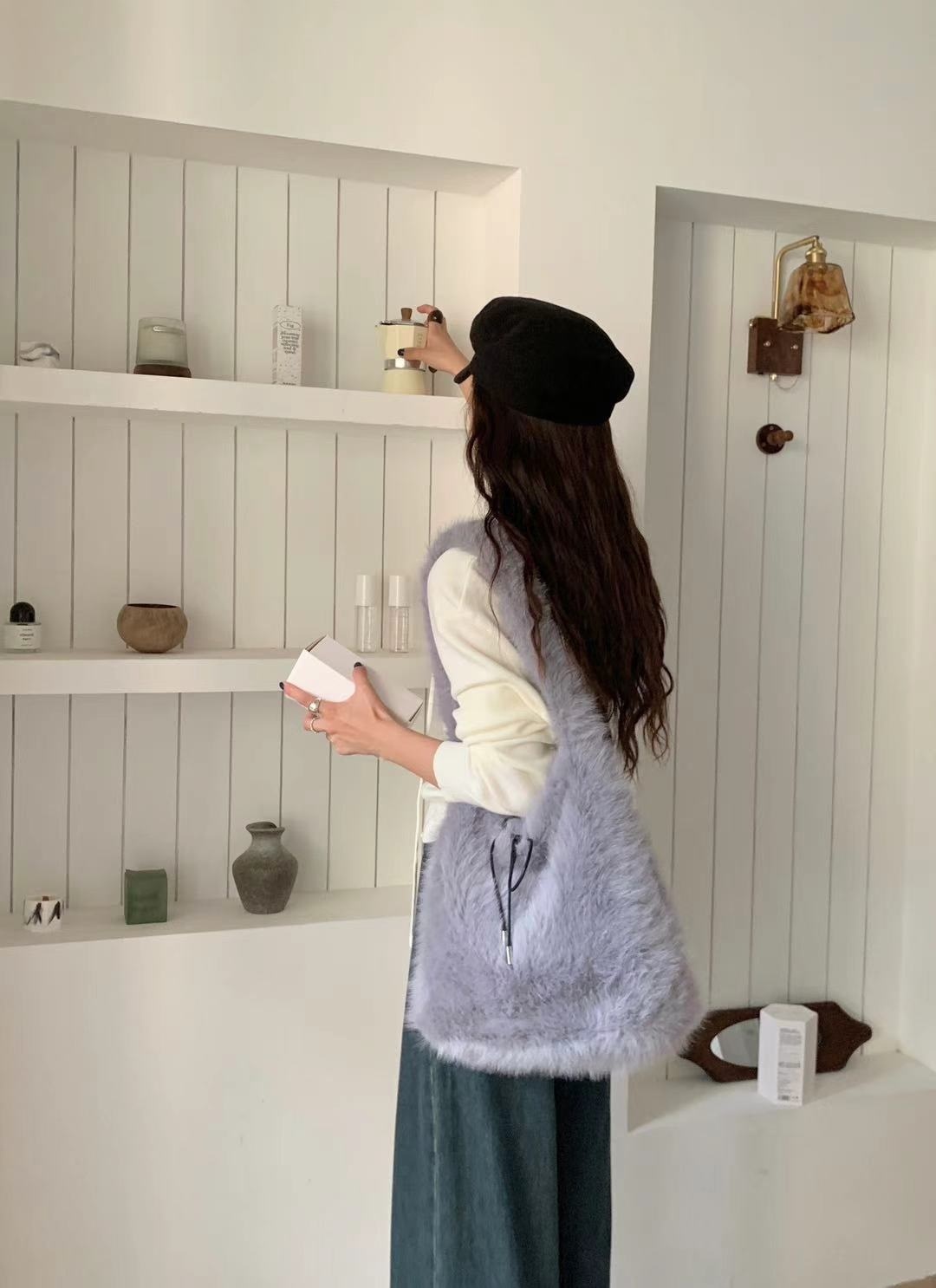 エコファーリボントートバッグ | 詳細画像6