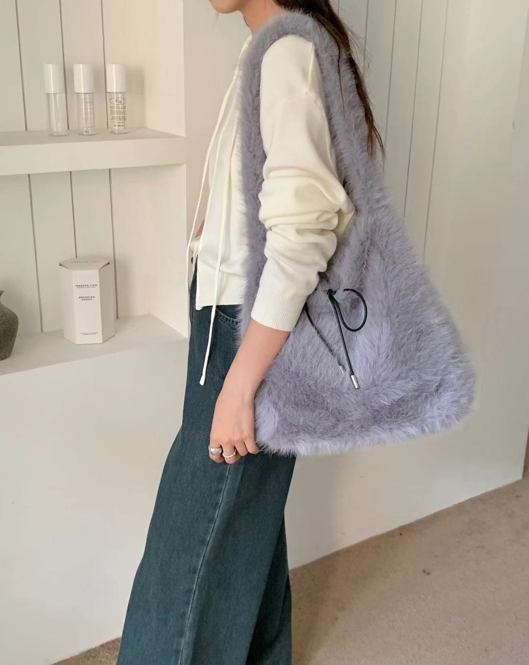 エコファーリボントートバッグ | 詳細画像9