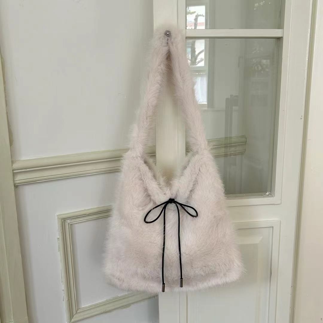 エコファーリボントートバッグ | 詳細画像11