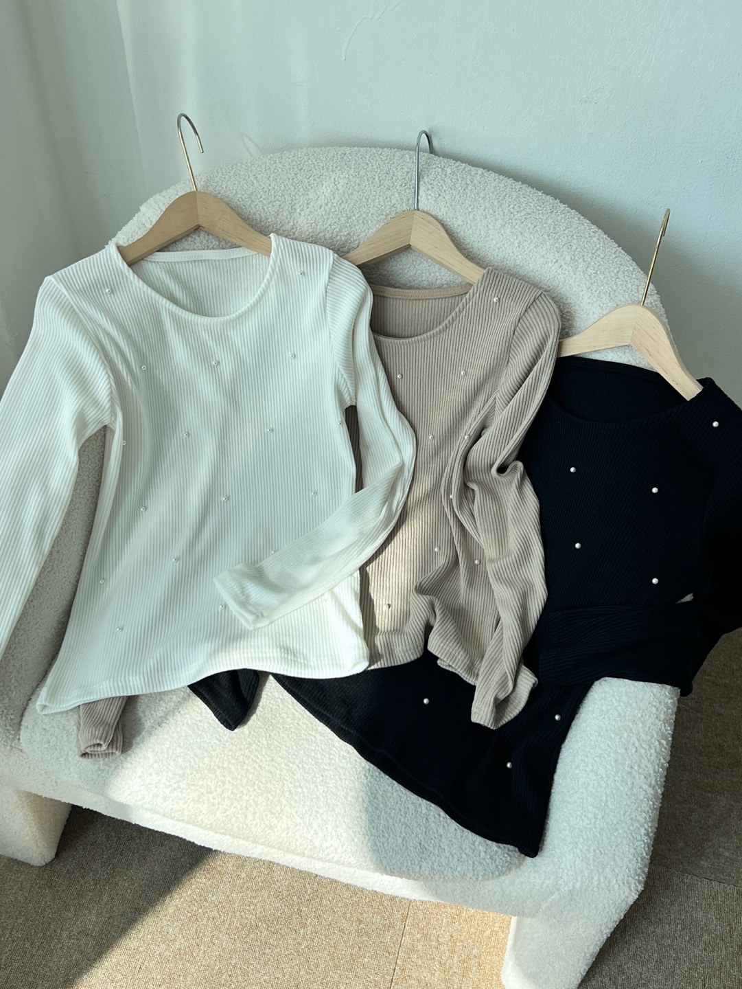 エコパールスリムリブTシャツ | 詳細画像16