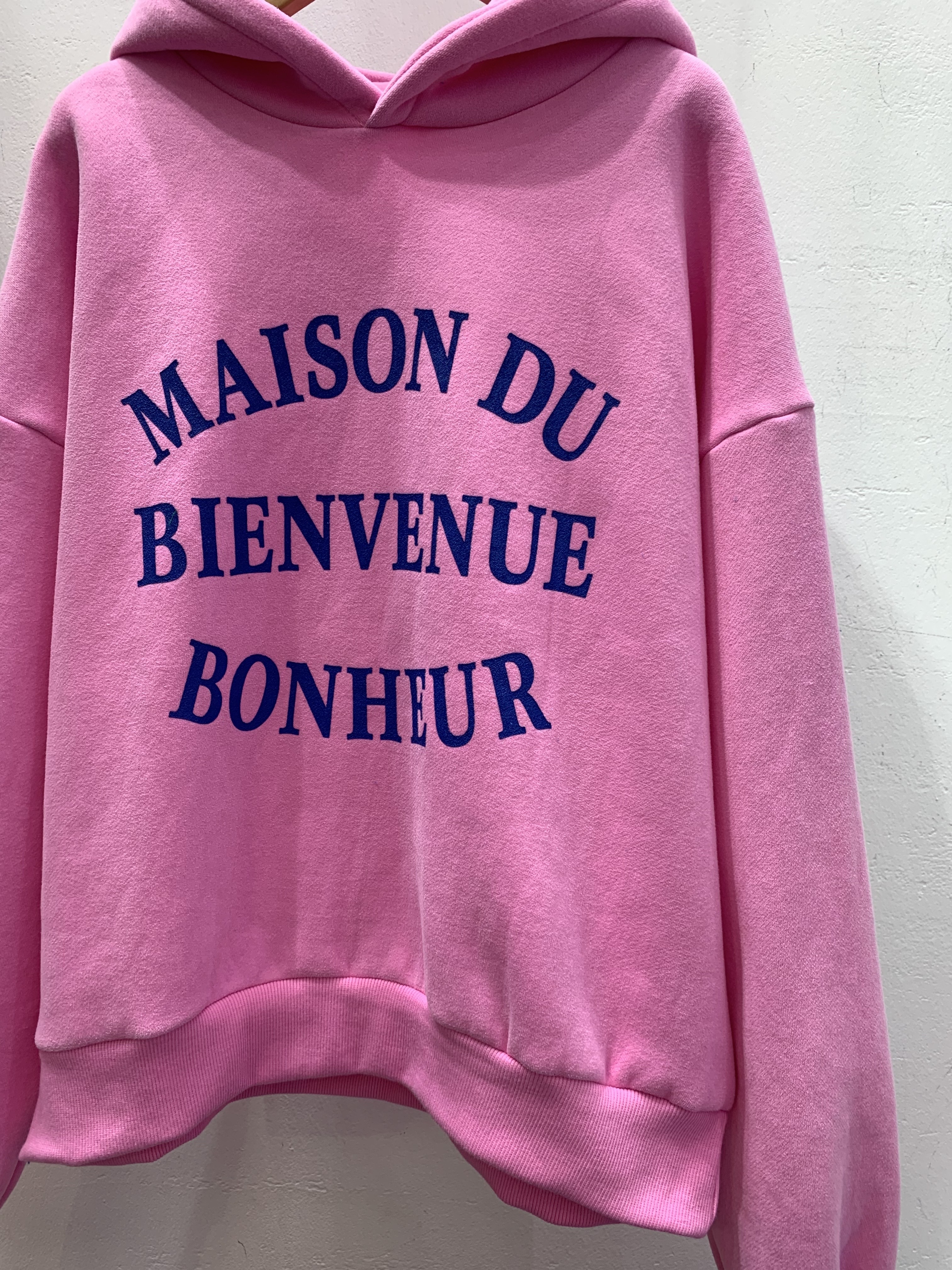 両起毛BIENVIENUEレタリングパーカー | 詳細画像7