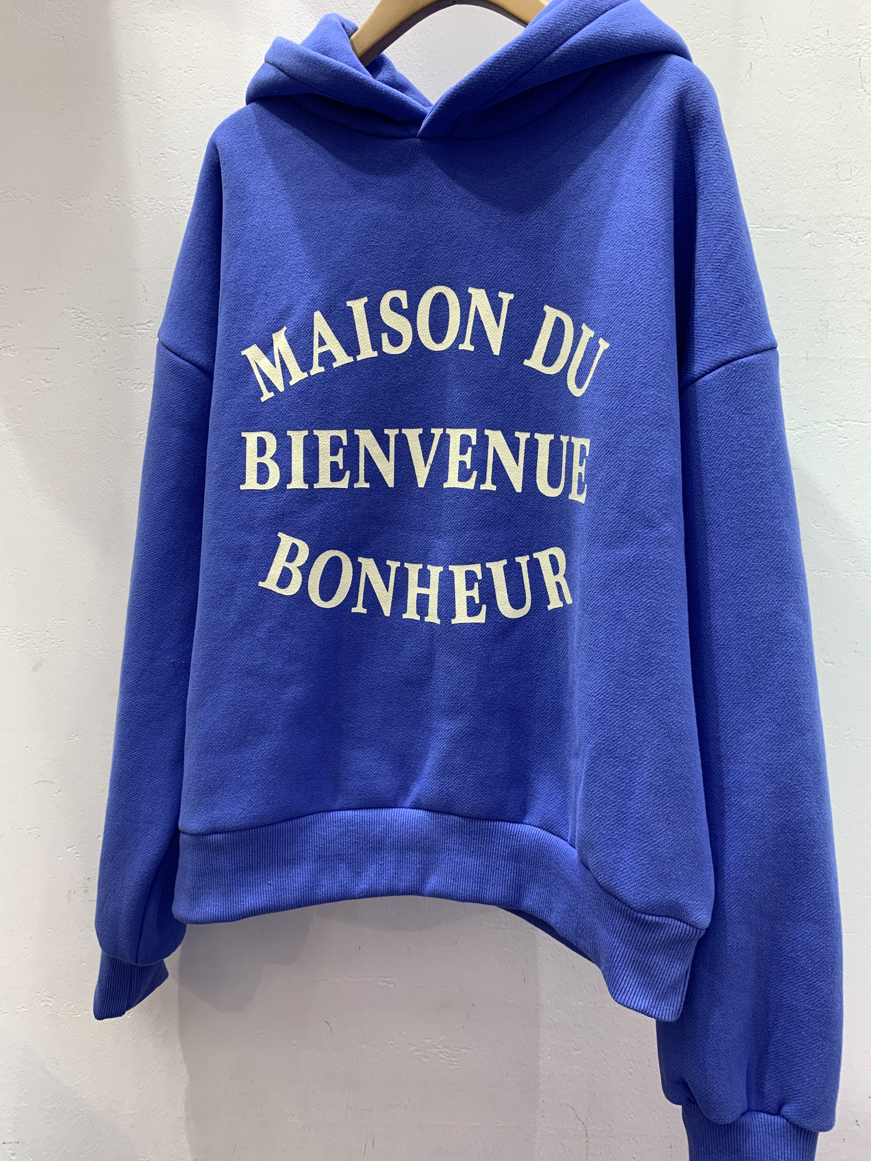 両起毛BIENVIENUEレタリングパーカー | 詳細画像14