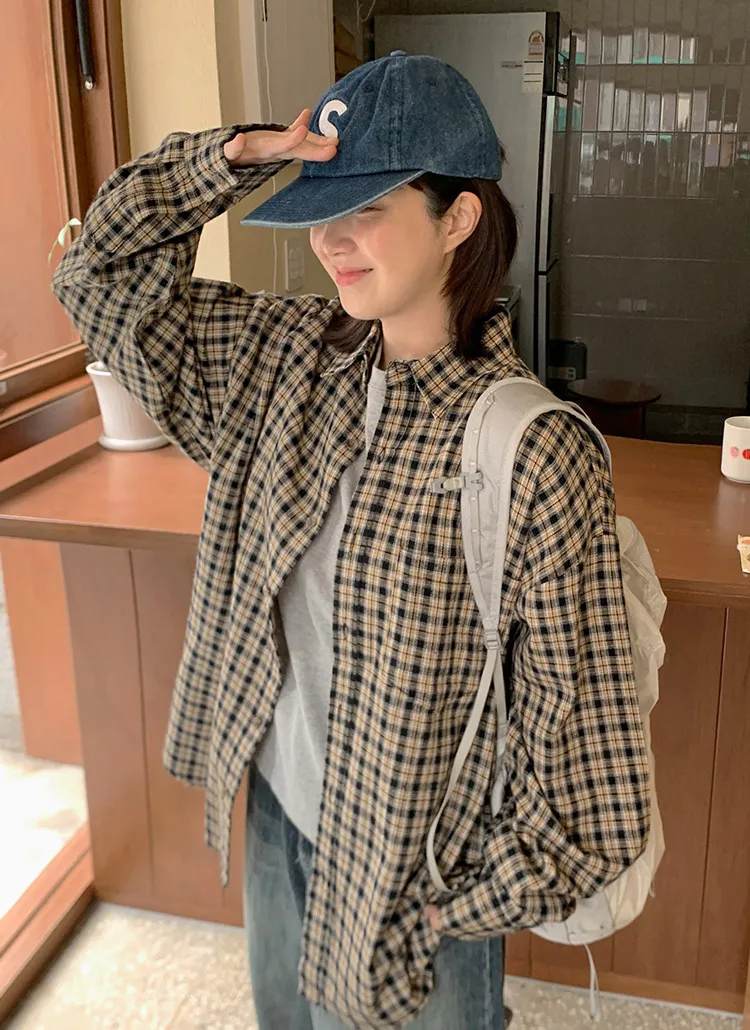 ワンポケットチャックボクシーシャツ | baon | 詳細画像1