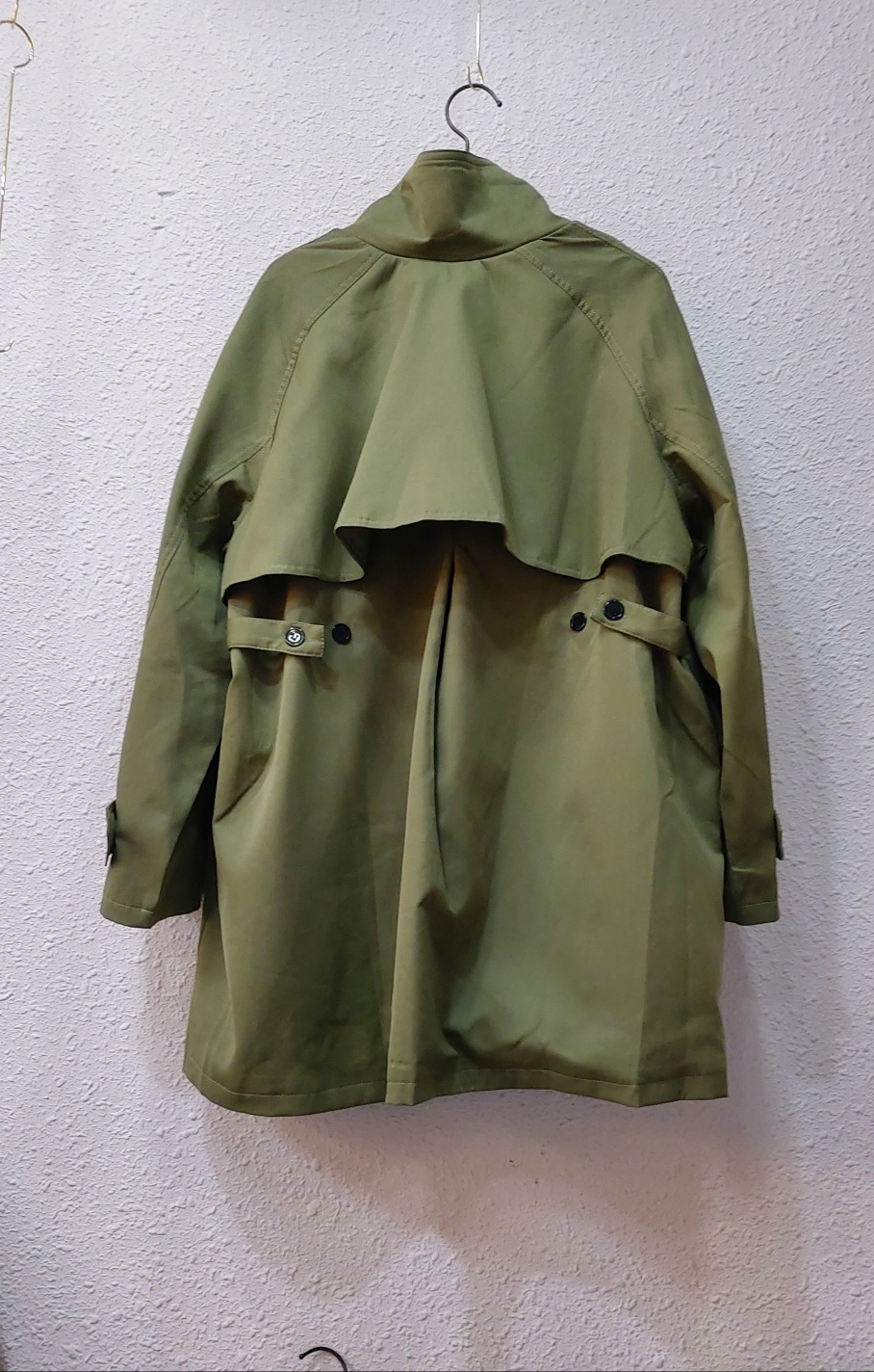 2WAYストラップラグランハーフトレンチコート | 詳細画像9