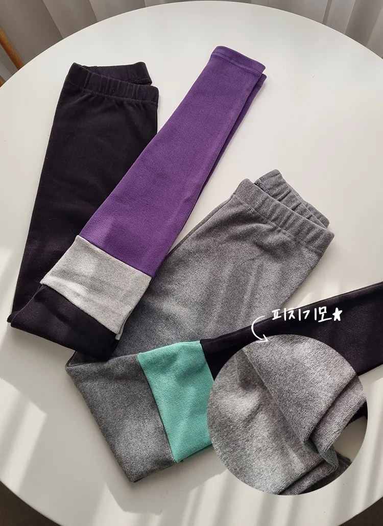 起毛配色レギンスパンツ | rehab | 詳細画像1