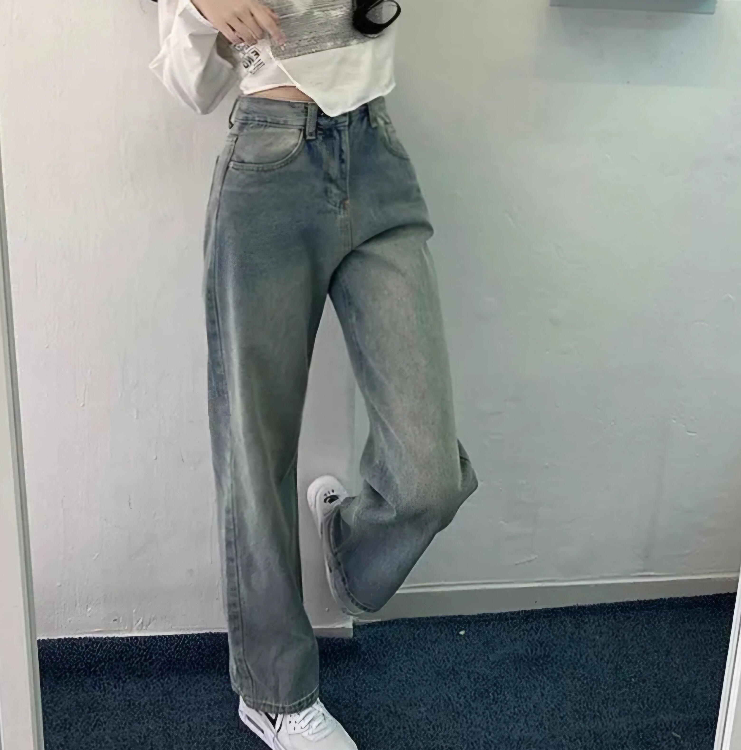 ビンテージストレートデニムパンツ | 詳細画像3