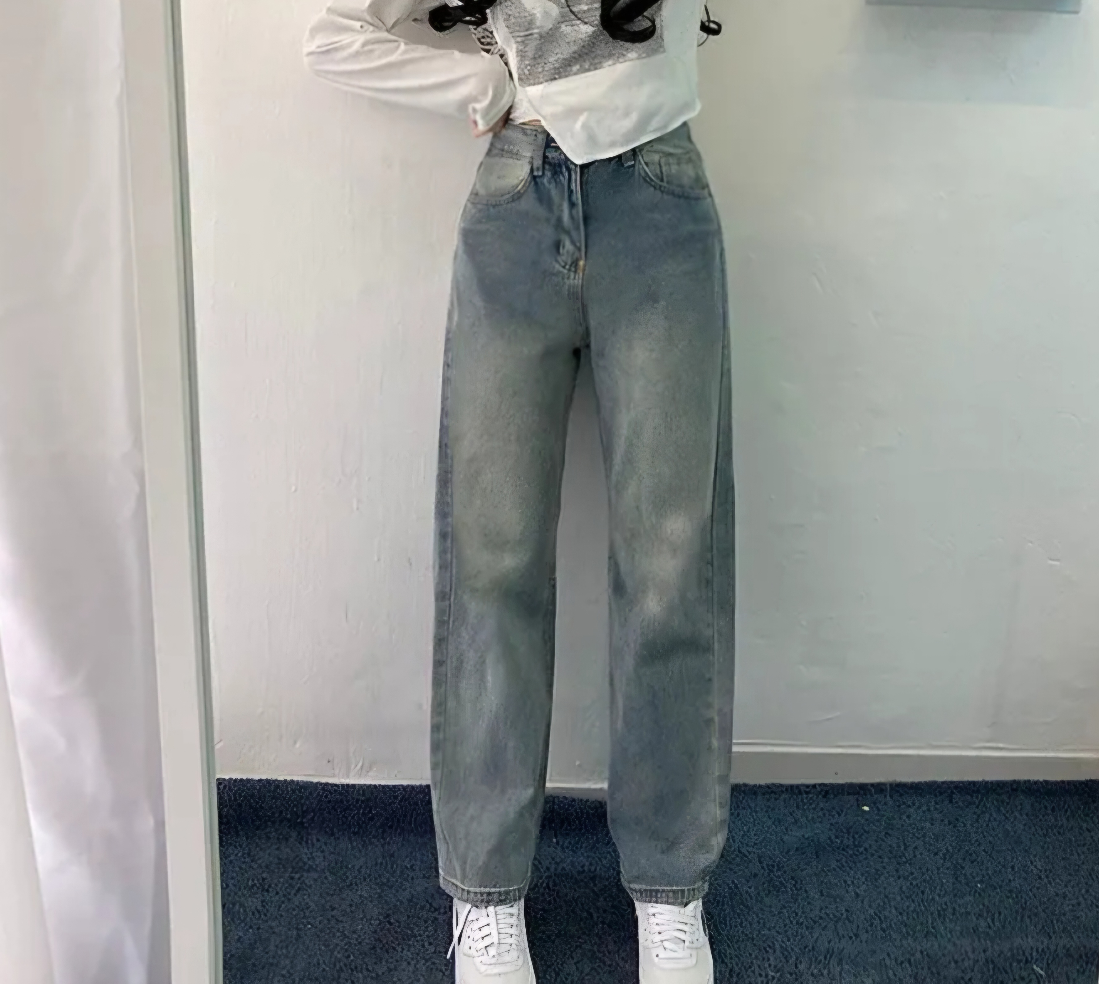 ビンテージストレートデニムパンツ | 詳細画像4