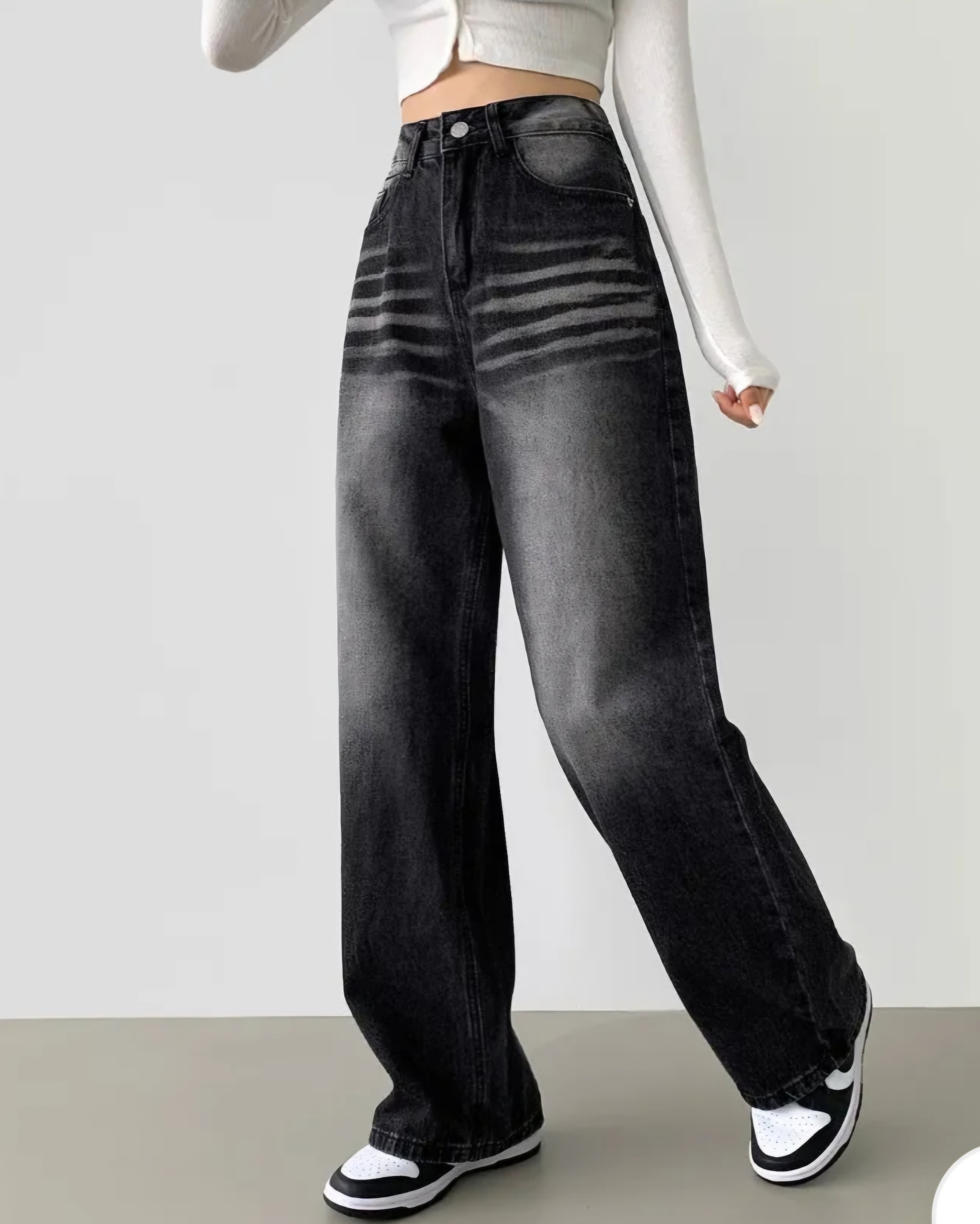 ビンテージウォッシングワイドデニムパンツ | 詳細画像2