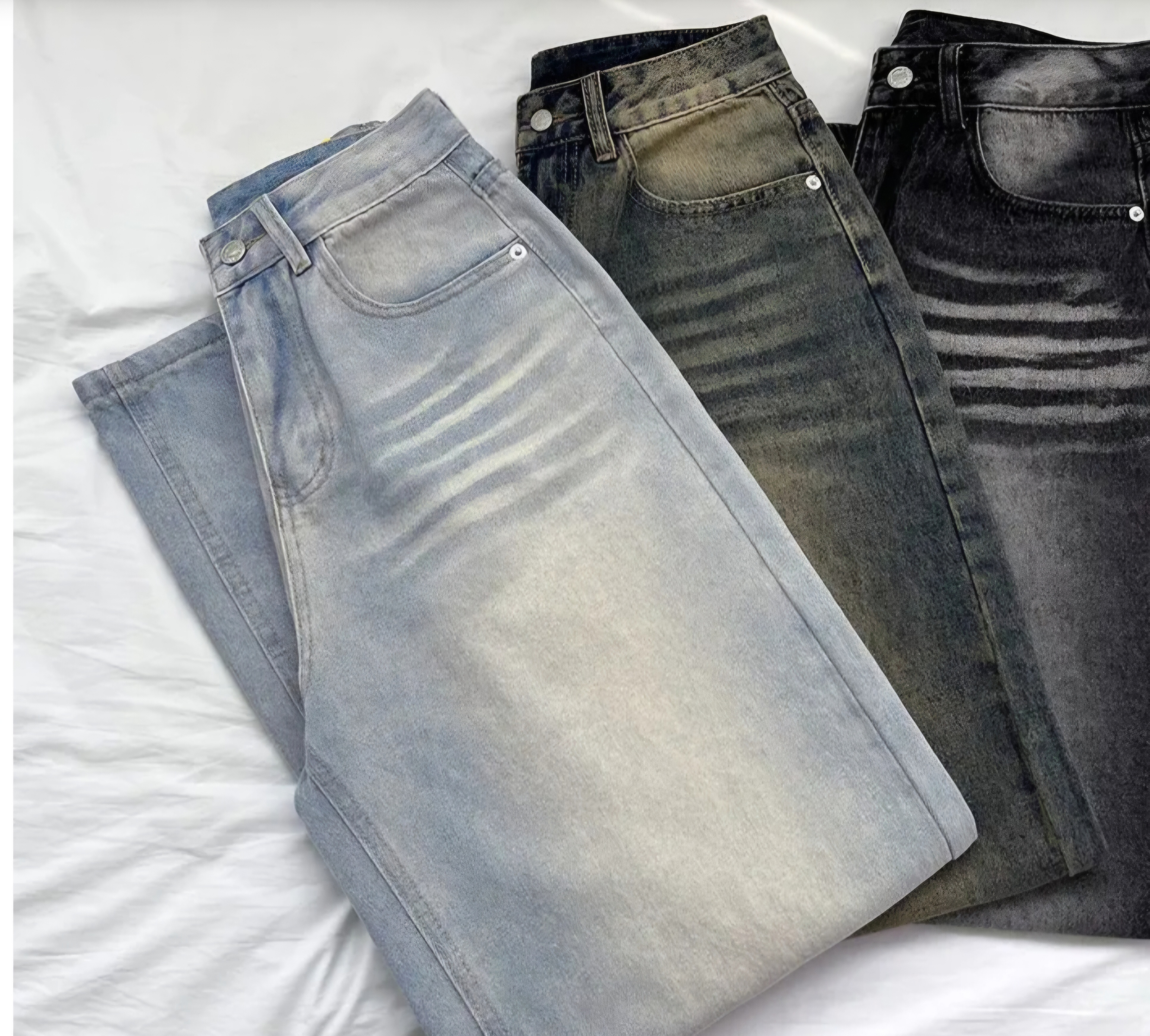 ビンテージウォッシングワイドデニムパンツ | 詳細画像14