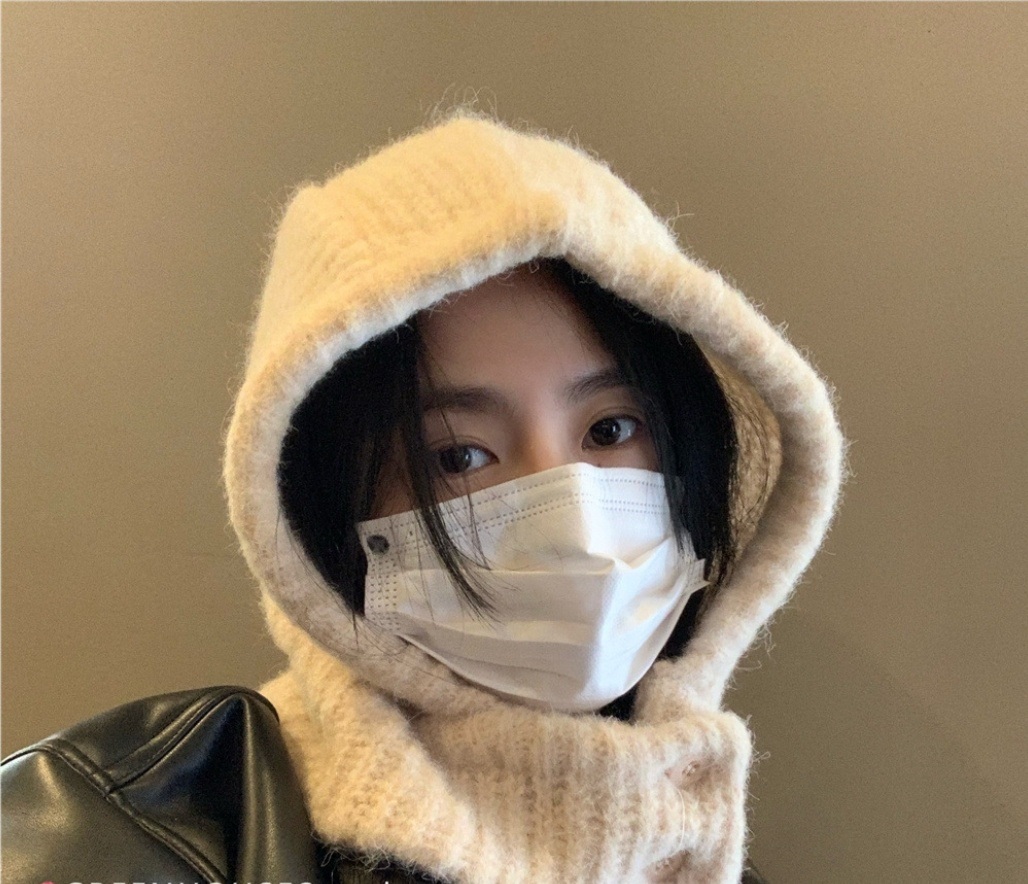 ウール混ツーボタンニットバラクラバ | 詳細画像7