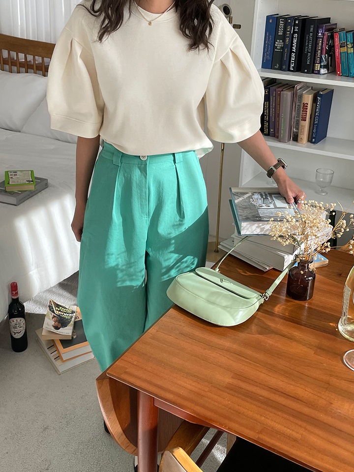 パフハーフスリーブクロップドスウェット | 詳細画像15