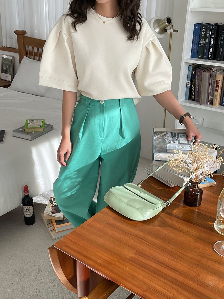 パフハーフスリーブクロップドスウェット | 詳細画像14