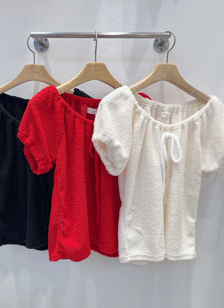 ファータッチリボンパフ半袖Tシャツ | 詳細画像1