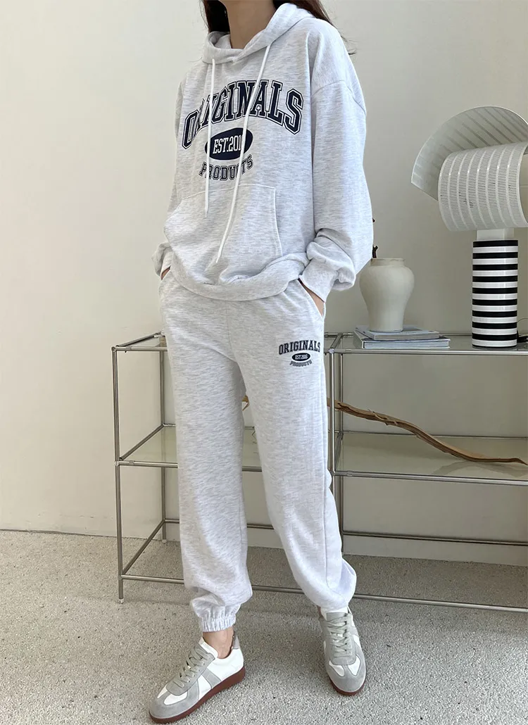 裏起毛ORIGINALSマフポケパーカー&ジョガーパンツSET | 詳細画像1