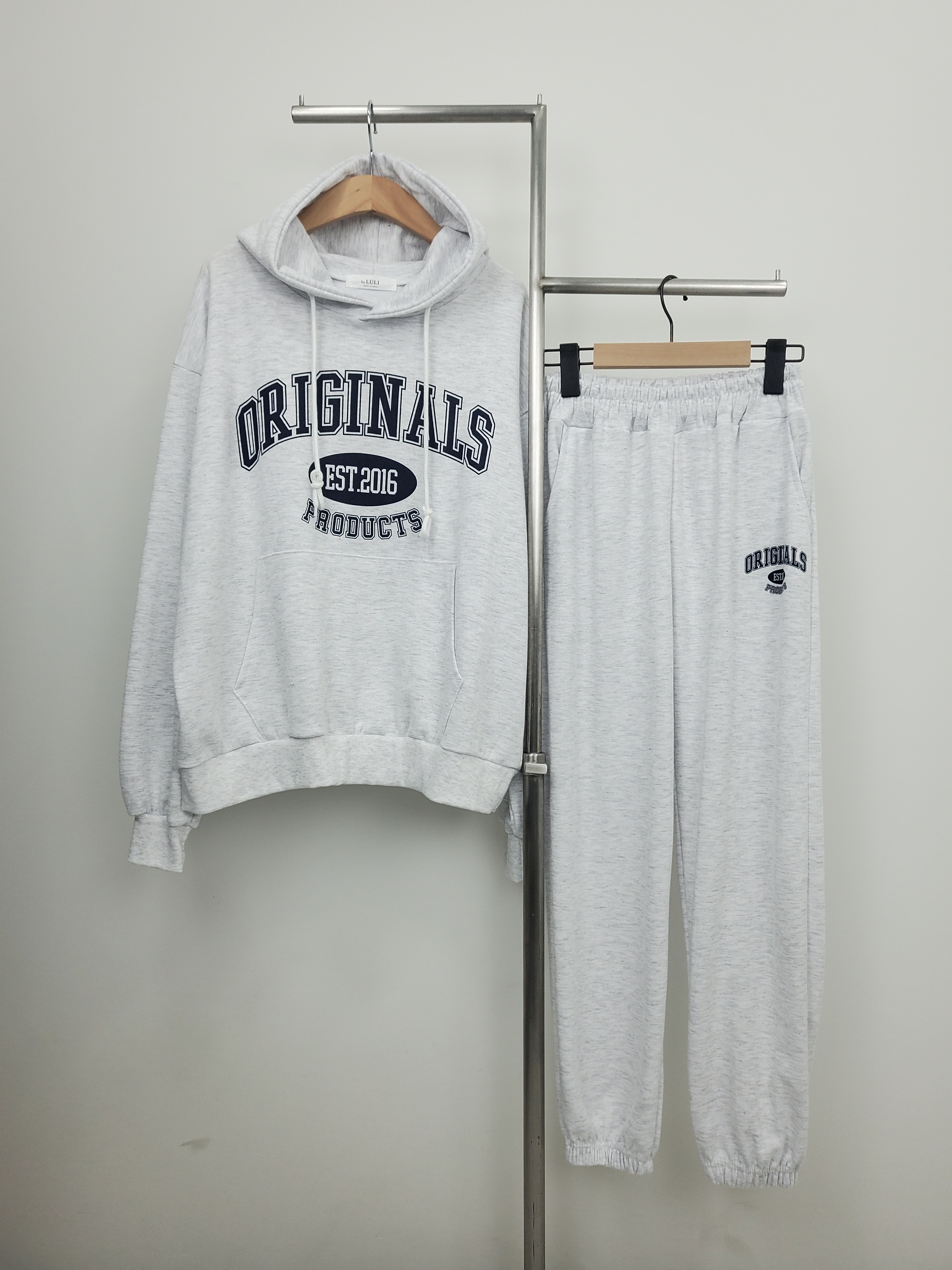 裏起毛ORIGINALSマフポケパーカー&ジョガーパンツSET | 詳細画像13