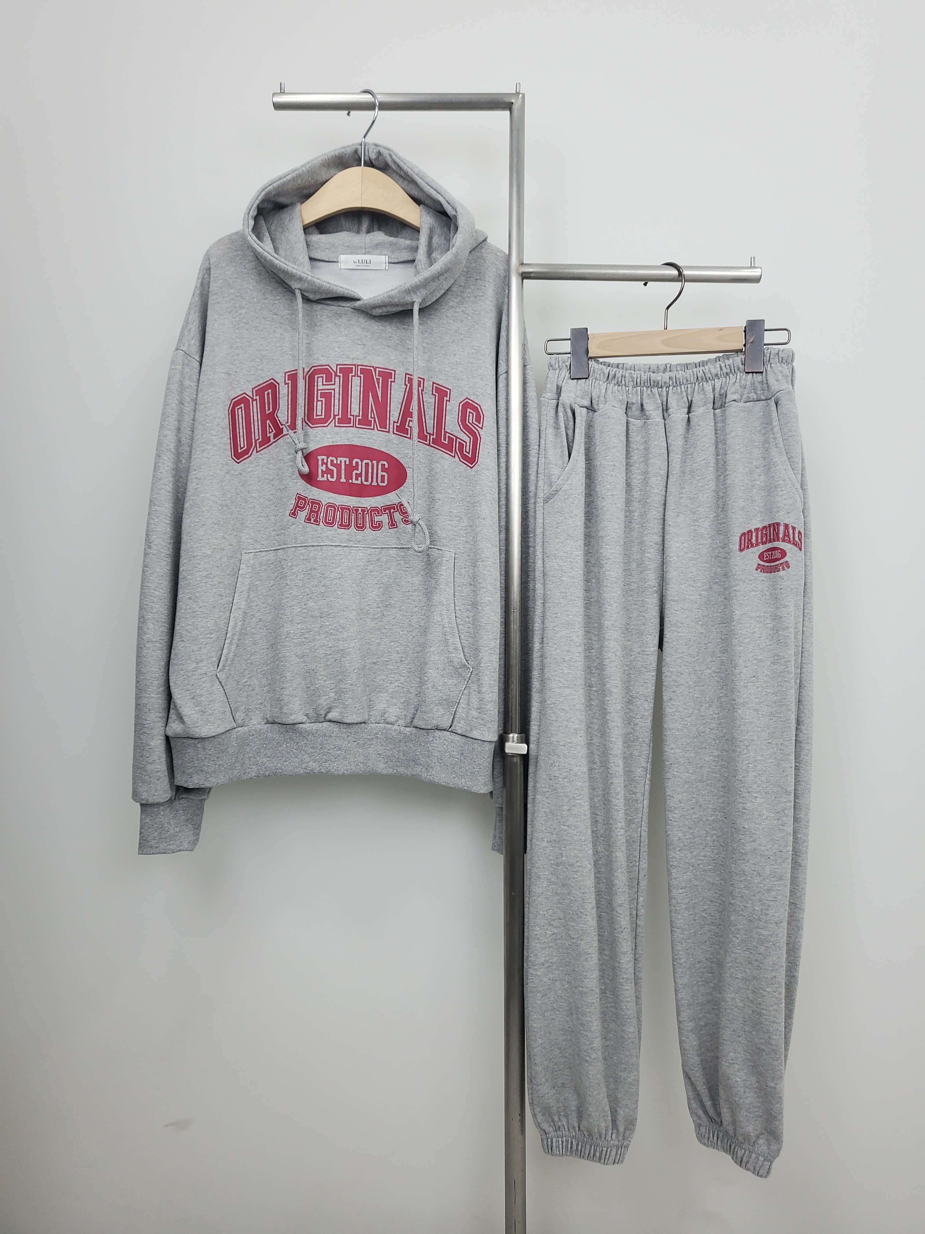 裏起毛ORIGINALSマフポケパーカー&ジョガーパンツSET | 詳細画像14