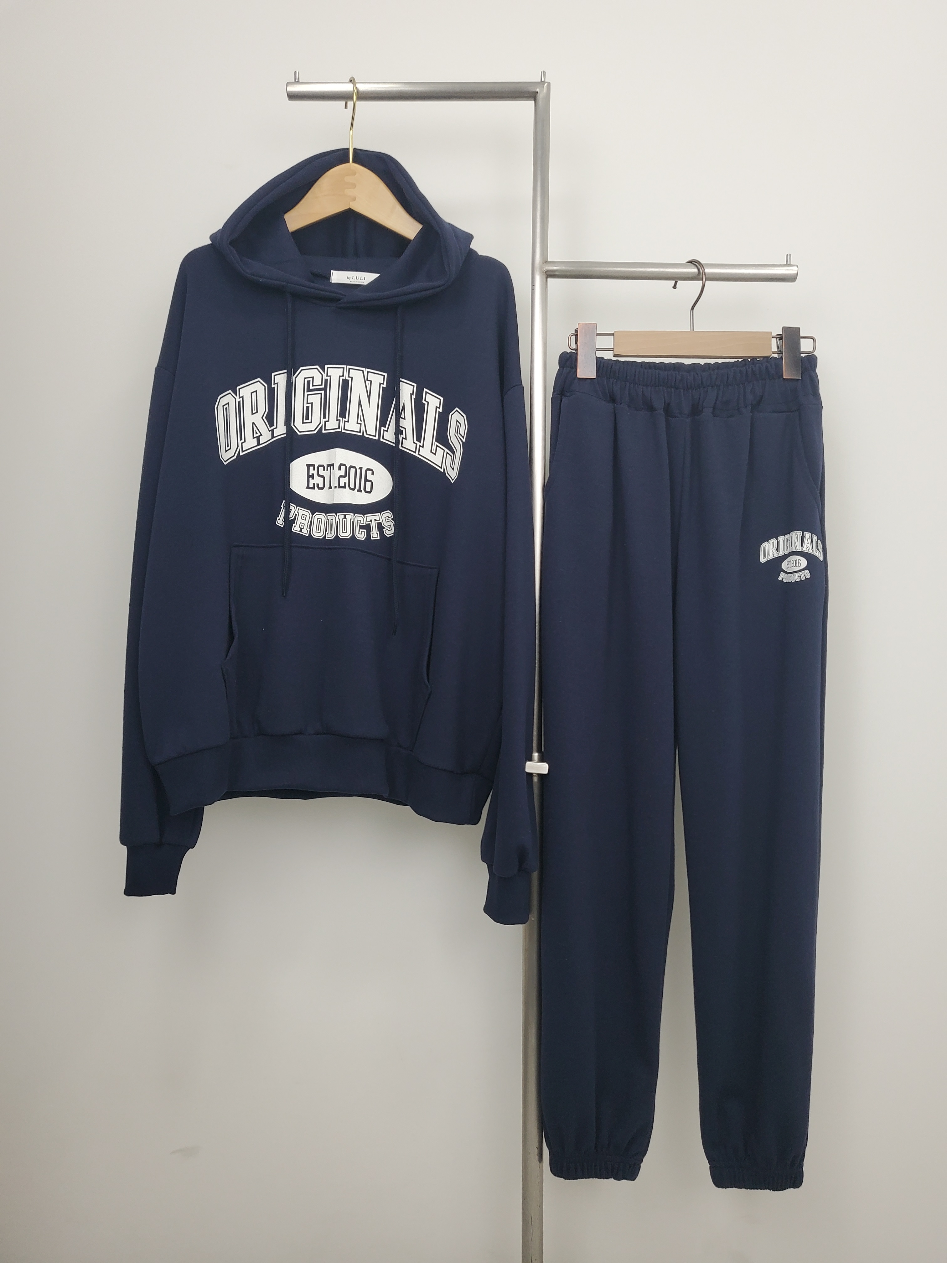 裏起毛ORIGINALSマフポケパーカー&ジョガーパンツSET | 詳細画像15