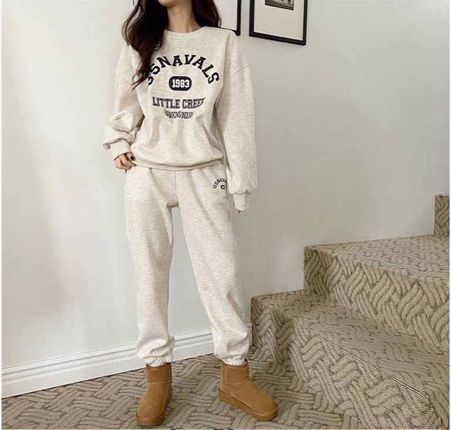 裏起毛USNAVALSスウェット&ドロストジョガーパンツSET | 詳細画像7