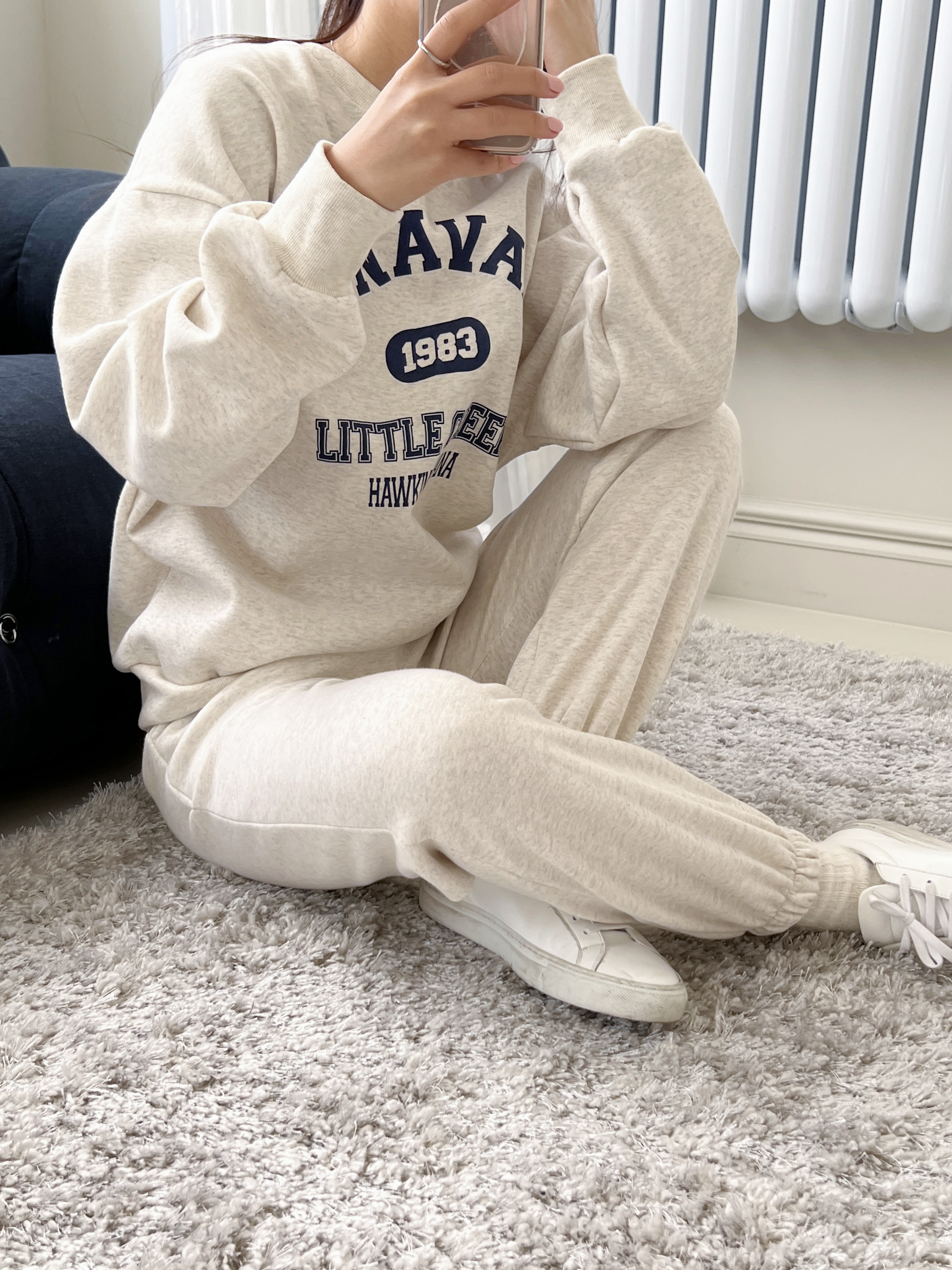 裏起毛USNAVALSスウェット&ドロストジョガーパンツSET | 詳細画像8