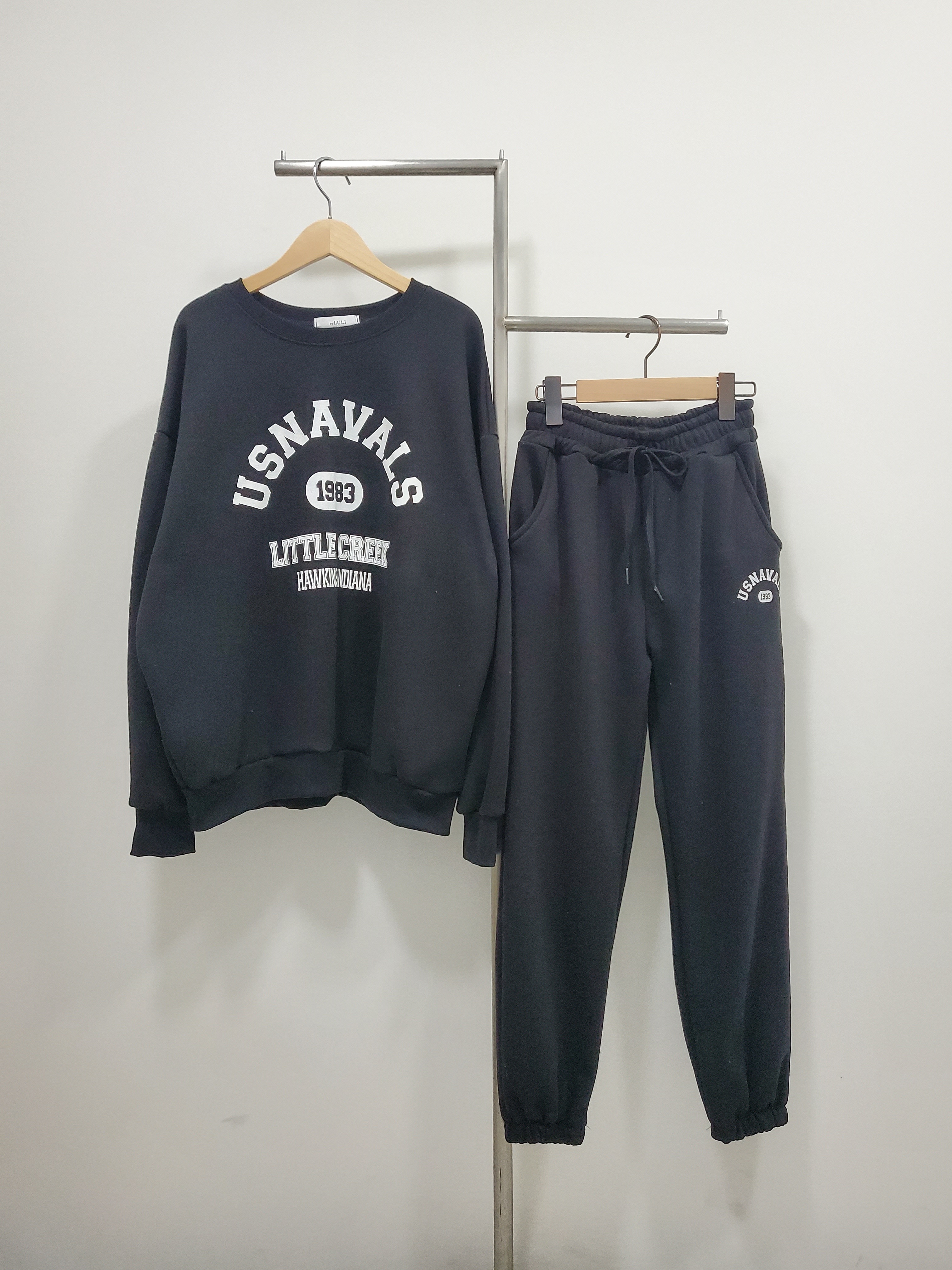 裏起毛USNAVALSスウェット&ドロストジョガーパンツSET | 詳細画像13