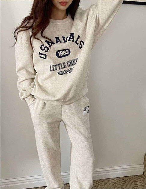 裏起毛USNAVALSスウェット&ドロストジョガーパンツSET | 詳細画像5