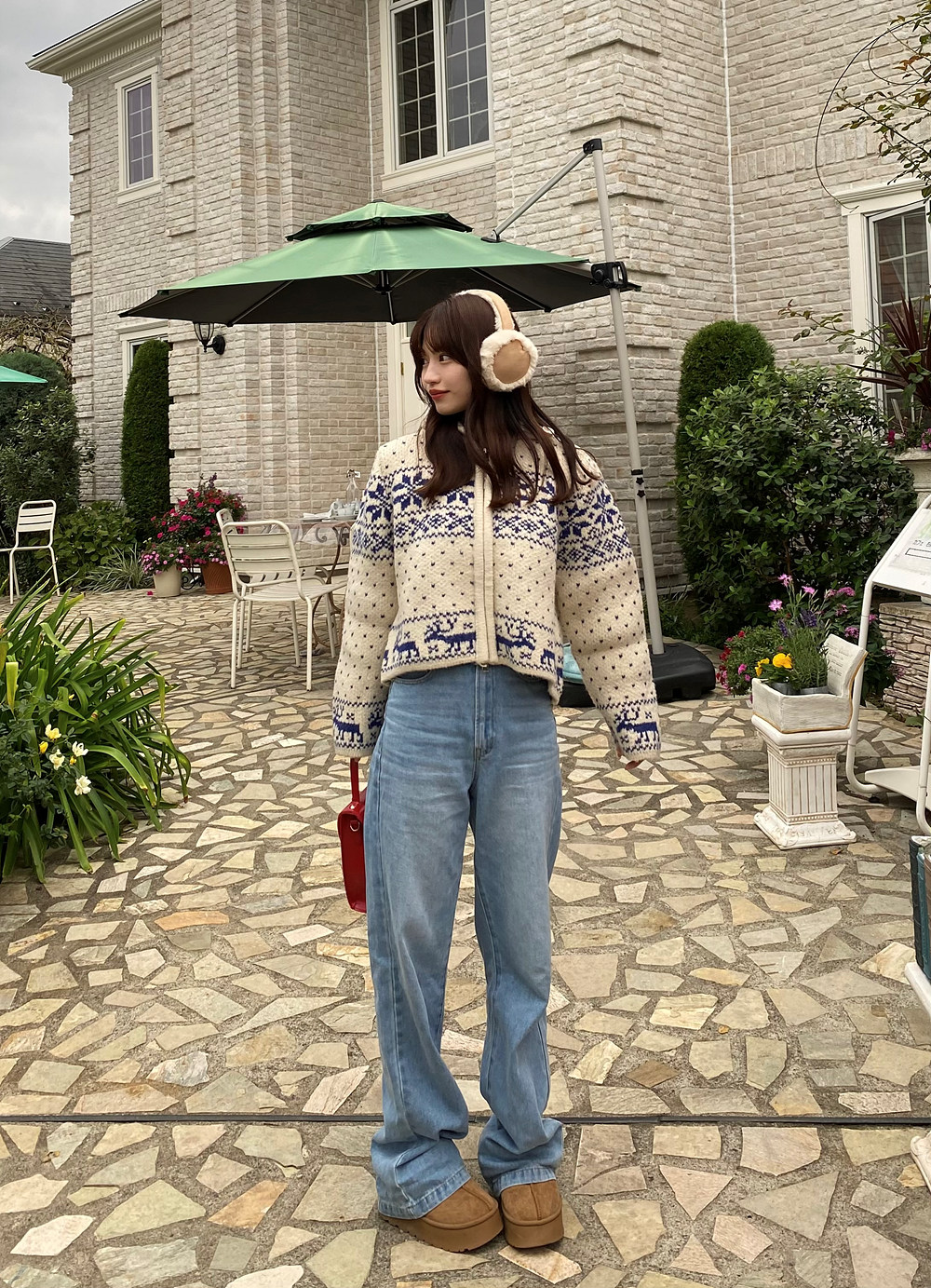 2WAYノルディックジップカーディガン | 詳細画像9