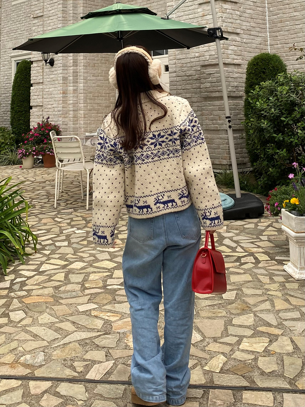 2WAYノルディックジップカーディガン | 詳細画像12