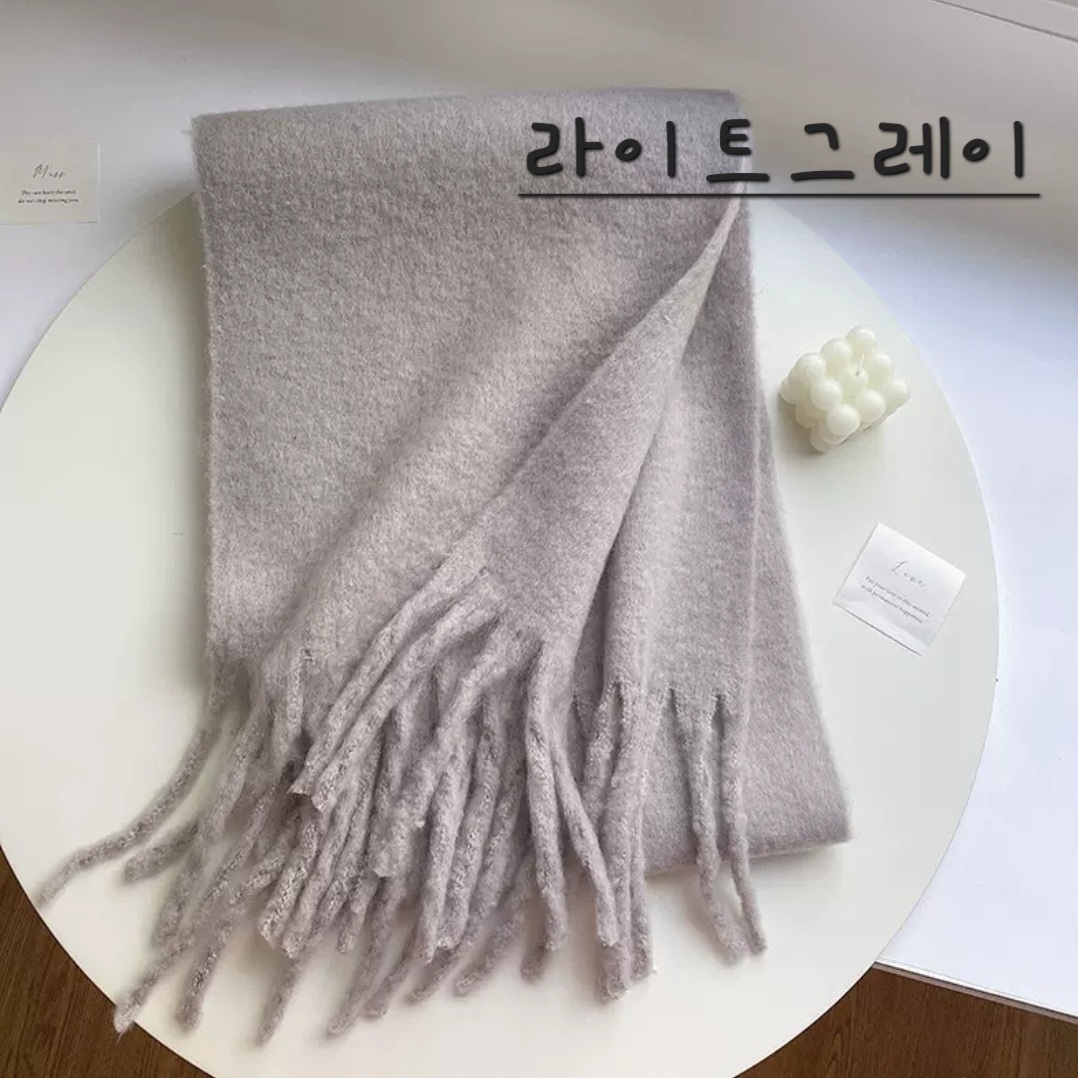 ソフトフリンジマフラー | 詳細画像12