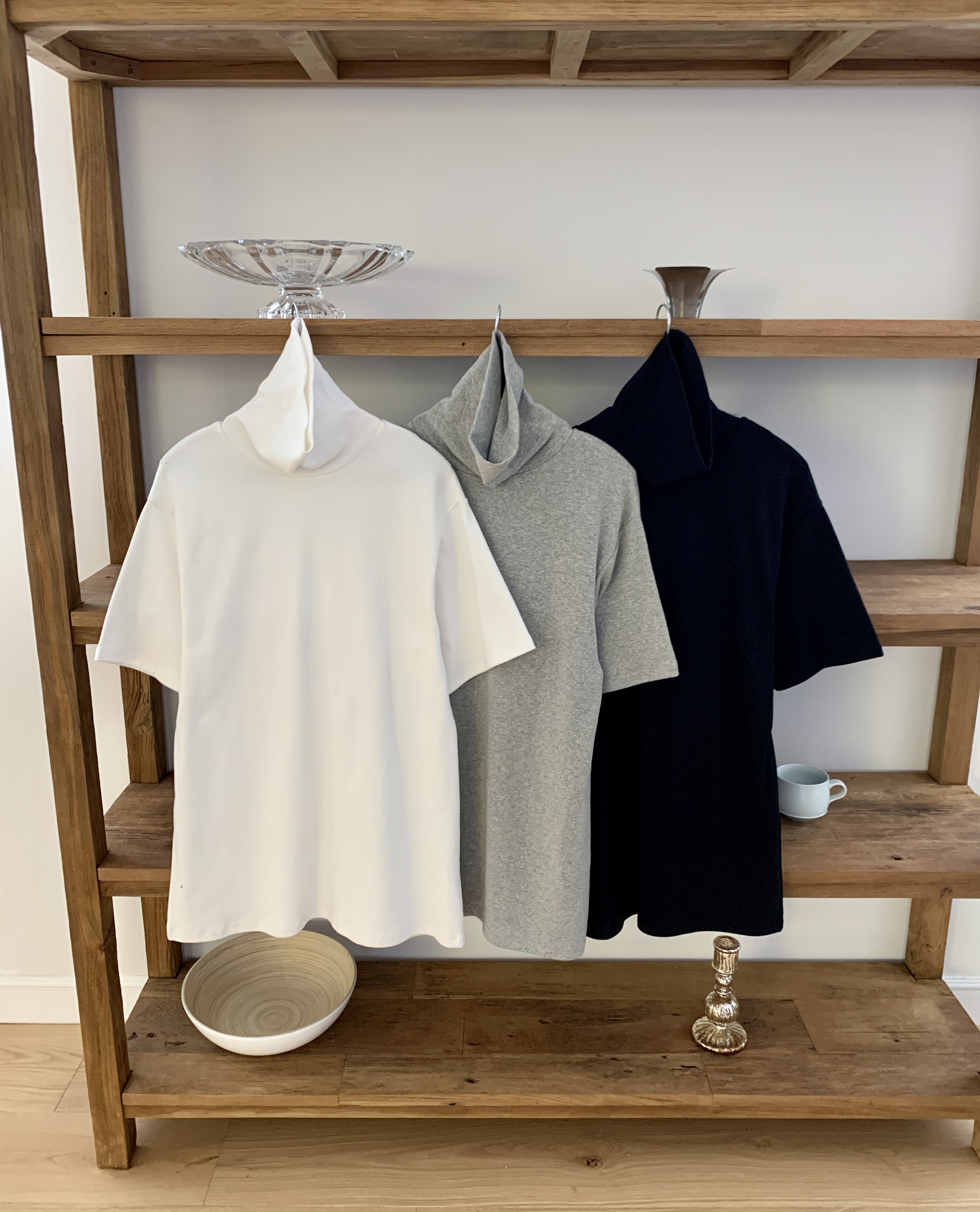 ハイネックルーズ半袖Tシャツ | 詳細画像21