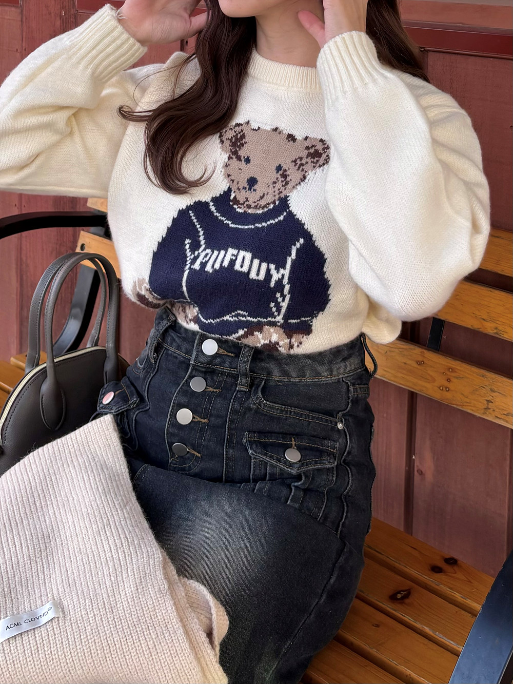 ビッグベアラウンドニット | 詳細画像4