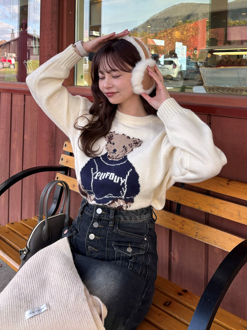 ビッグベアラウンドニット | 詳細画像11