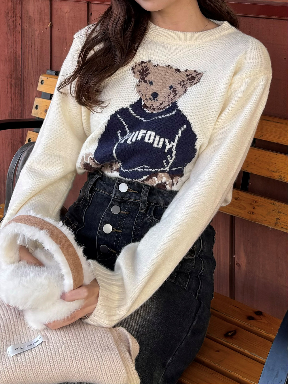 ビッグベアラウンドニット | 詳細画像14