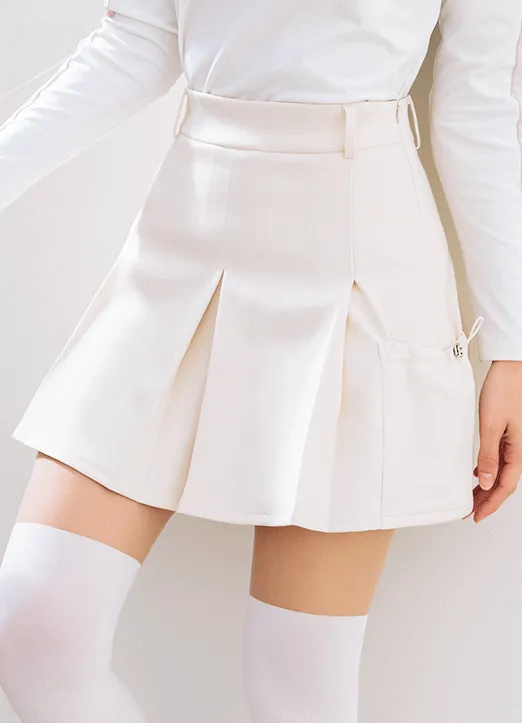 コードポケットミニスカートパンツ | styleonme | 詳細画像1
