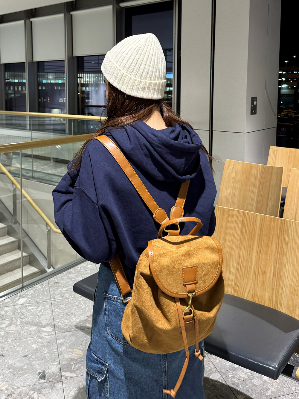 イエロー スエード バックパック スエードビットバッグパック | レディースファッション通販 - DHOLIC