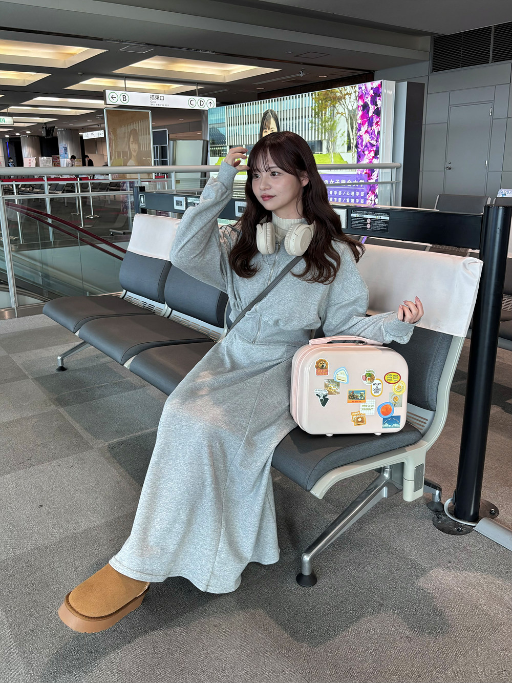 セーラーカラージップスウェット&フレアスカートSET | レディース