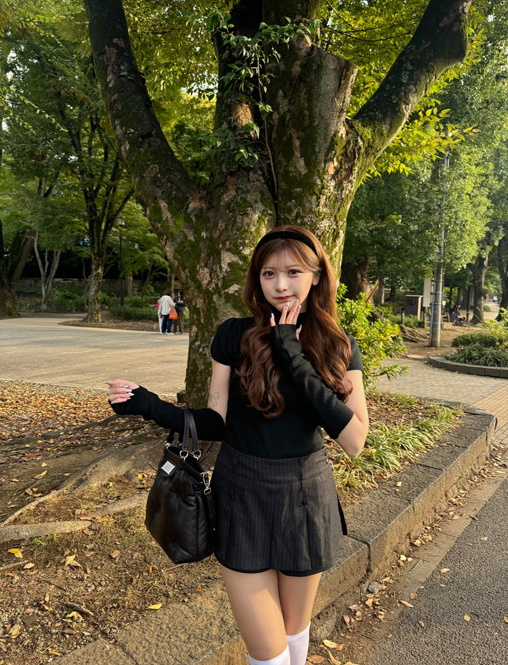 ストライププリーツスカートパンツ | 詳細画像4