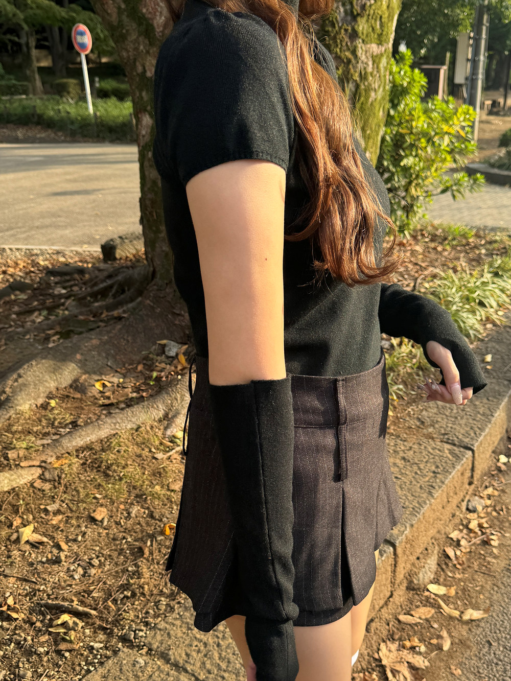 ストライププリーツスカートパンツ | 詳細画像15