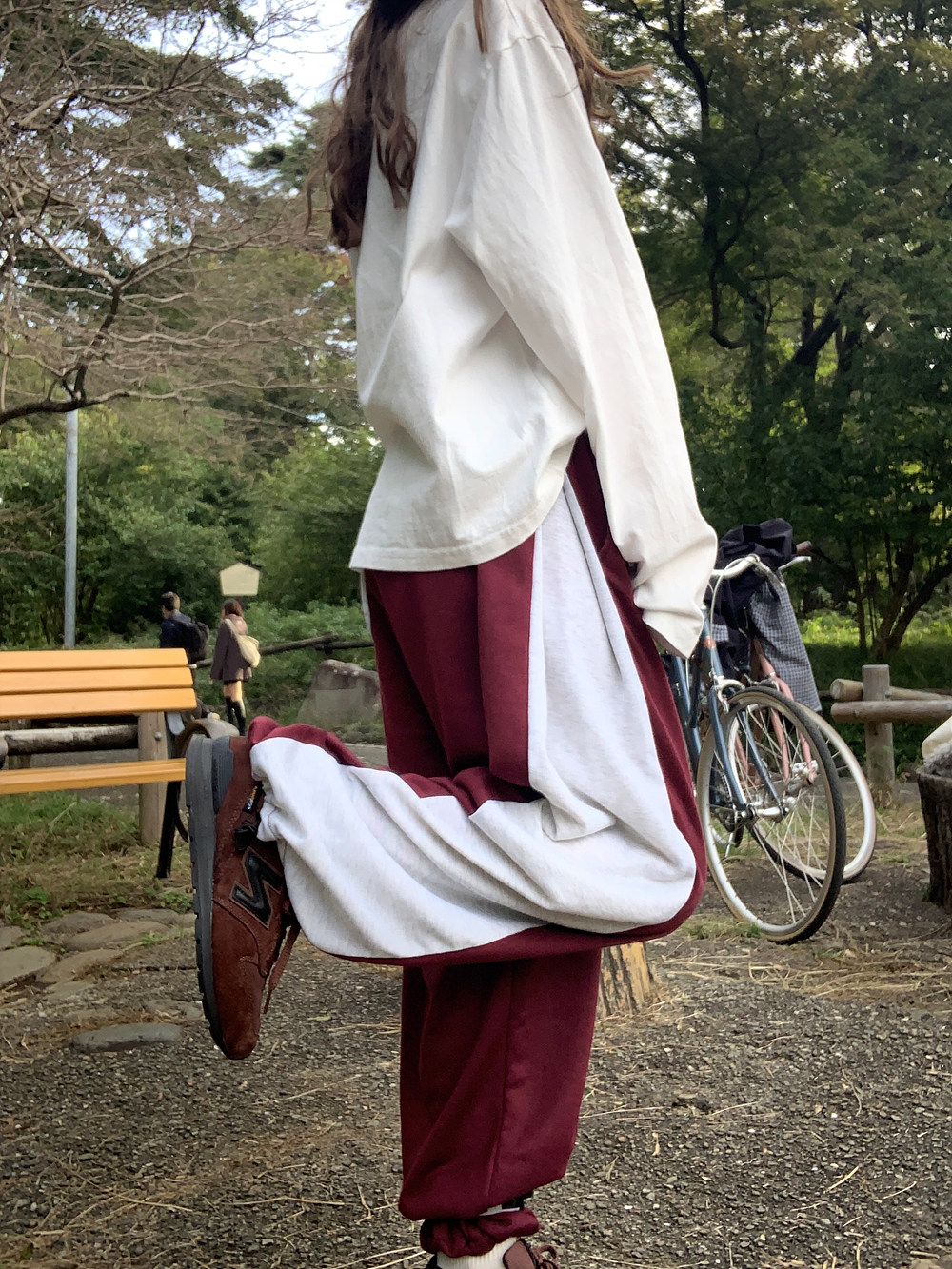 2TYPE配色2WAYサイドタックスウェットパンツ | 詳細画像5
