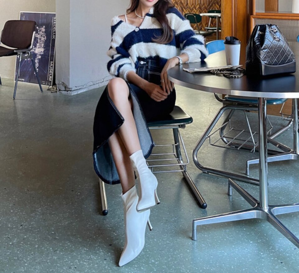 アウトポケットスリットマーメイドデニムスカート | 詳細画像9