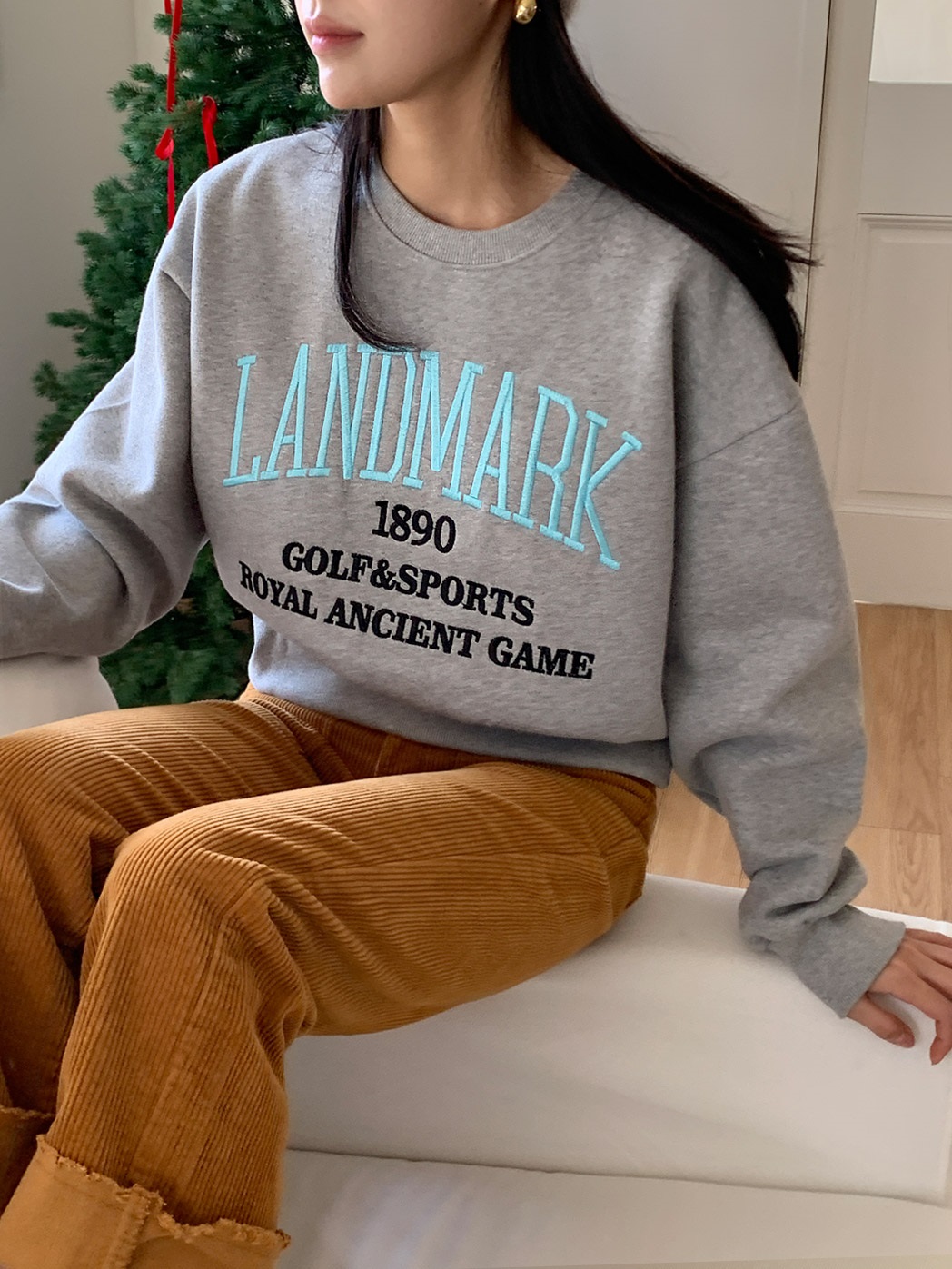裏起毛LANDMARK刺繍スウェット | 詳細画像14