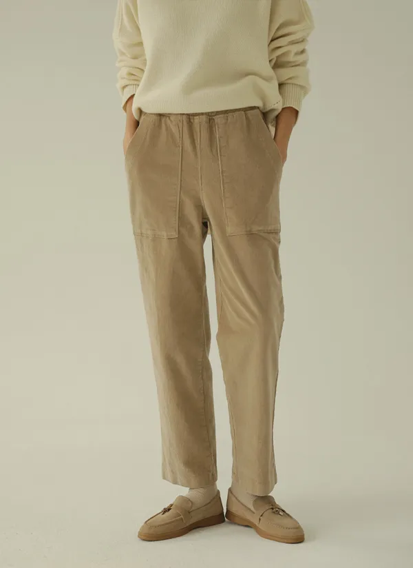 スクエアポケットコーデュロイパンツ | aboutsome | 詳細画像1