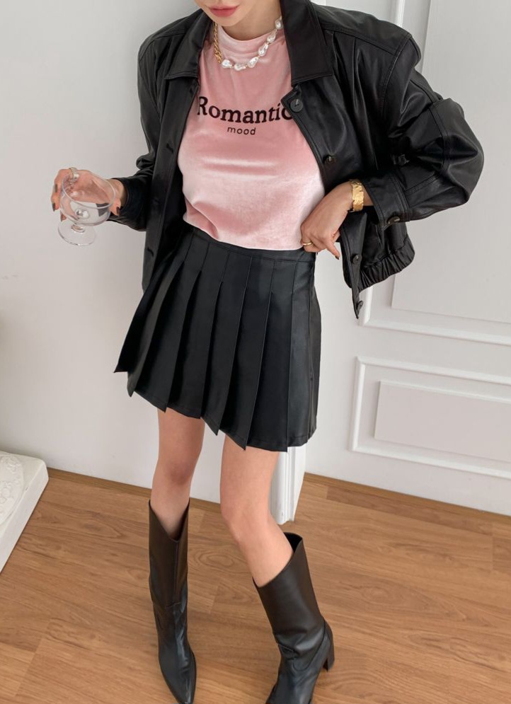 Romanticロゴベロア半袖Tシャツ | 詳細画像11