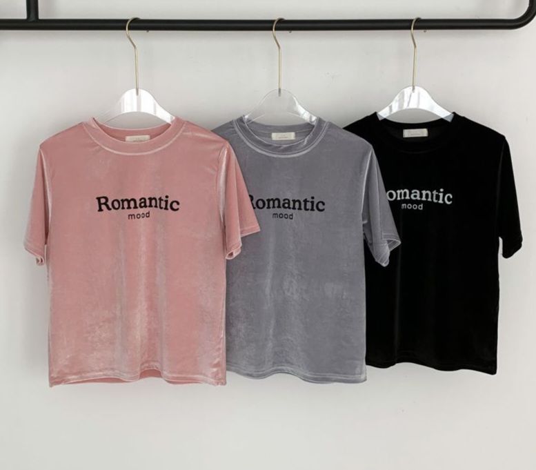 Romanticロゴベロア半袖Tシャツ | 詳細画像16