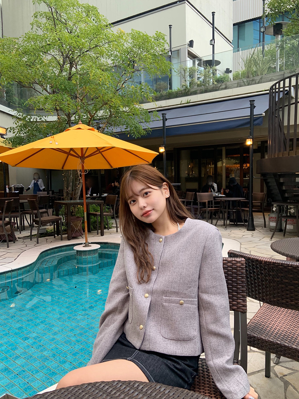 ノーカラージャケット | 詳細画像7